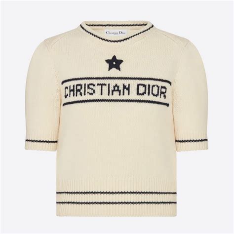 Christian Dior Astero Dior Short Sleeved Sweater 